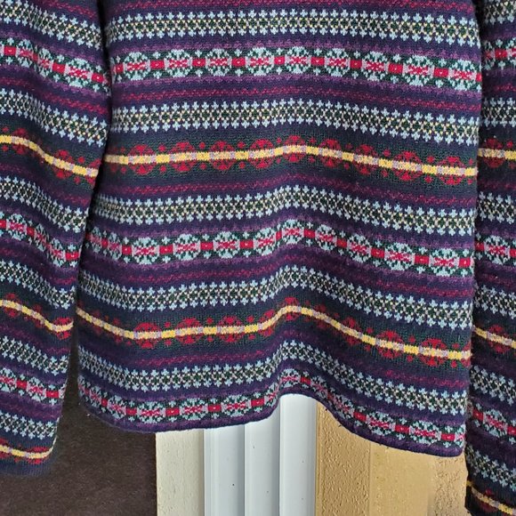 Lauren Ralph Lauren Cardigan Sweater Wool Large - Picture 10 of 13